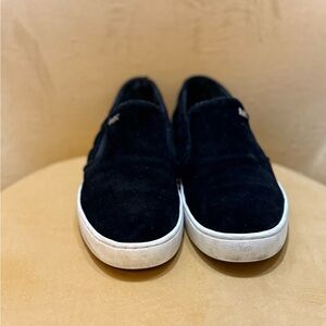 Michael Kors Black Suede Loafers